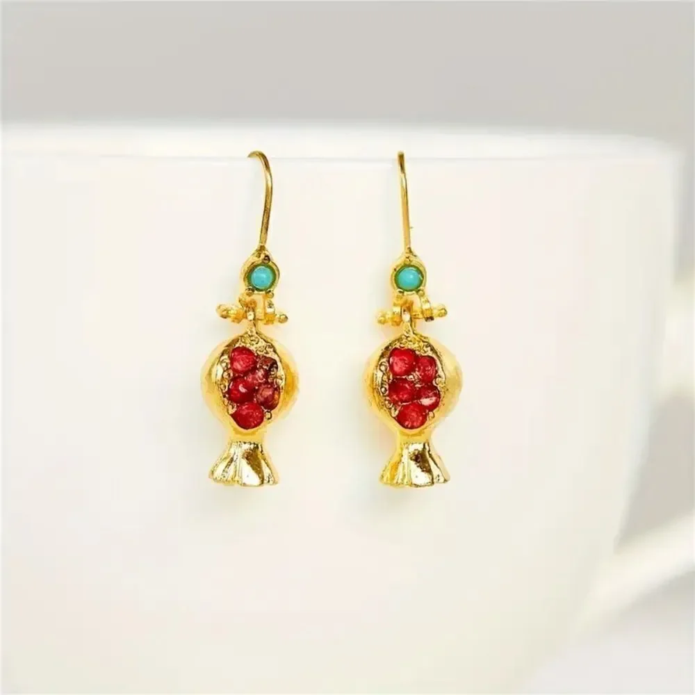 Pomegranate earrings N1125